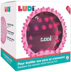 LUDI - BALLE SENSORIELLE ROSE